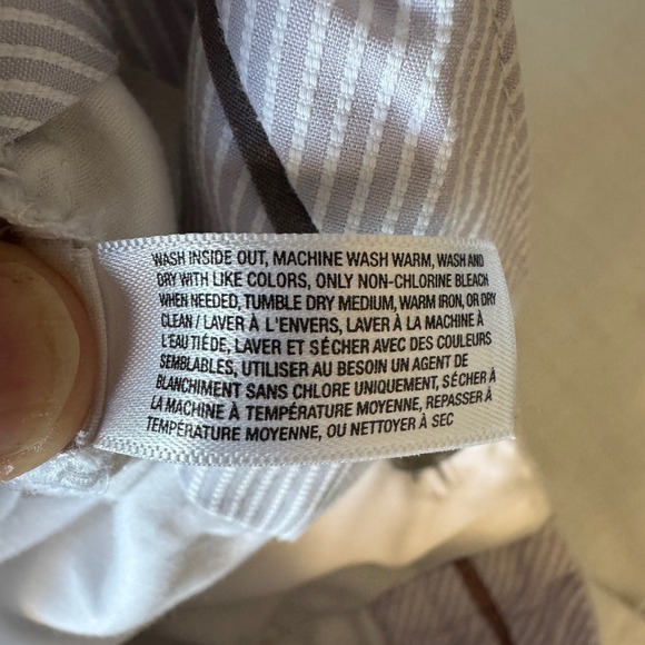 Gap Womens Hip Slung Fit Linen Blend Bootcut Casual Pants White Size 8 Flare Leg - Picture 6 of 11